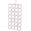 Foldable Scarf Holder With 28 Holes Multifunctional 360 Degrees Rotatable Scarf Hanger
