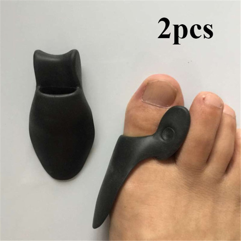 2pcs Silicone Gel Thumb Corrector Bunion Little Toe Protector Separator