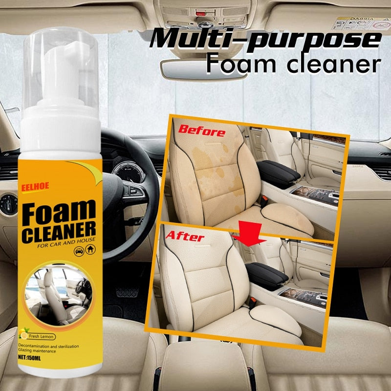 150ml Household Leather Seat Foam Cleaner Spray