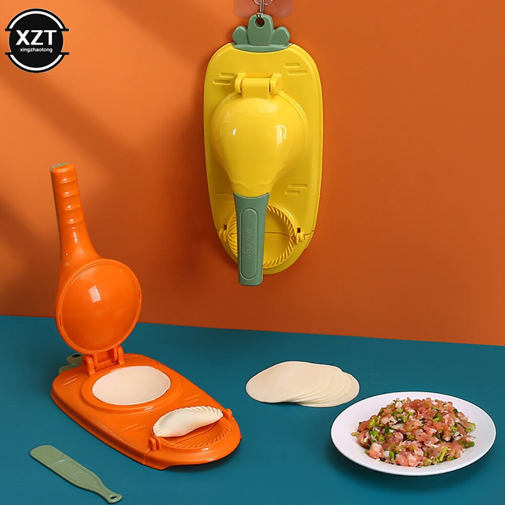 2-in-1 Efficient Jiaozi Baking Tool Dumpling Maker