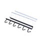 wardrobe multifunctional hook kitchen cabinet 6 hook hook