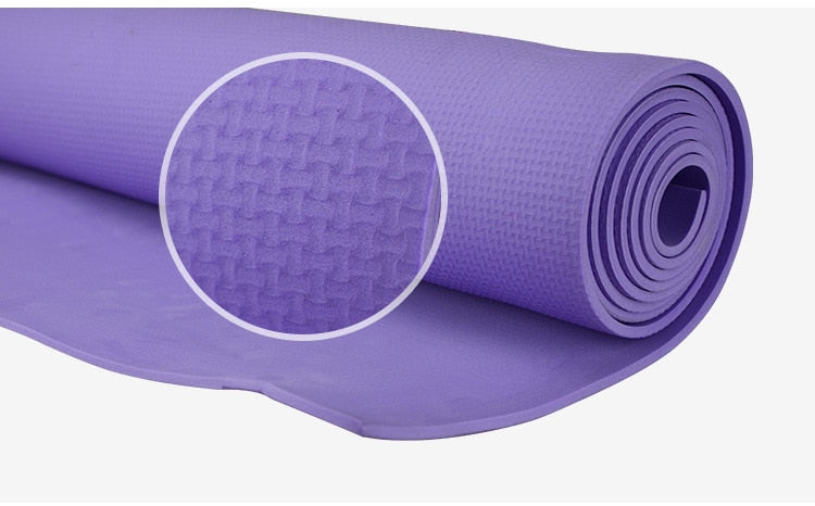 Yoga Mat 6MM Anti-skid Thick Sports Fitness Mat