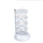 Vertical Rotatable Seasoning Box With Transparent Rotating Design