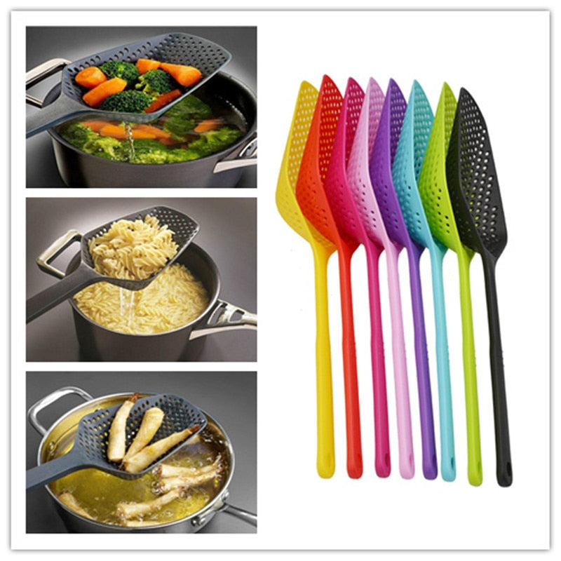 No-stick Drain Colanders Shovel Strainers