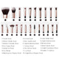 15 PCs Professional Eye Makeup Brush Rose Gold Beauty Tool Brush