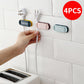 Punch Free Plug Adhesive Hook Wire Regulator Wall Mounted Kitchen Storage Organizer