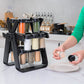 Kitchen Accessories Ferris Wheel Rotating Glass Seasoning Rack