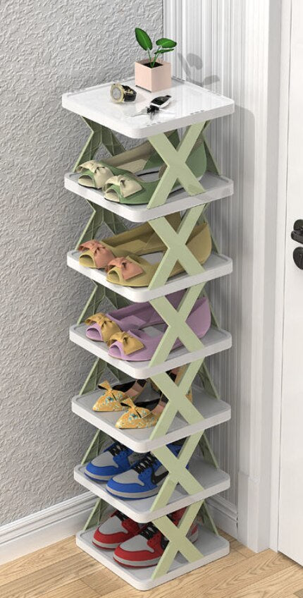 Multi Layer Folding Shoes Storage Organizer