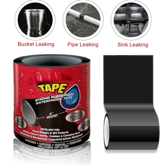 Super Strong Fiber Waterproof Stop Leaks Seal Repair Tape