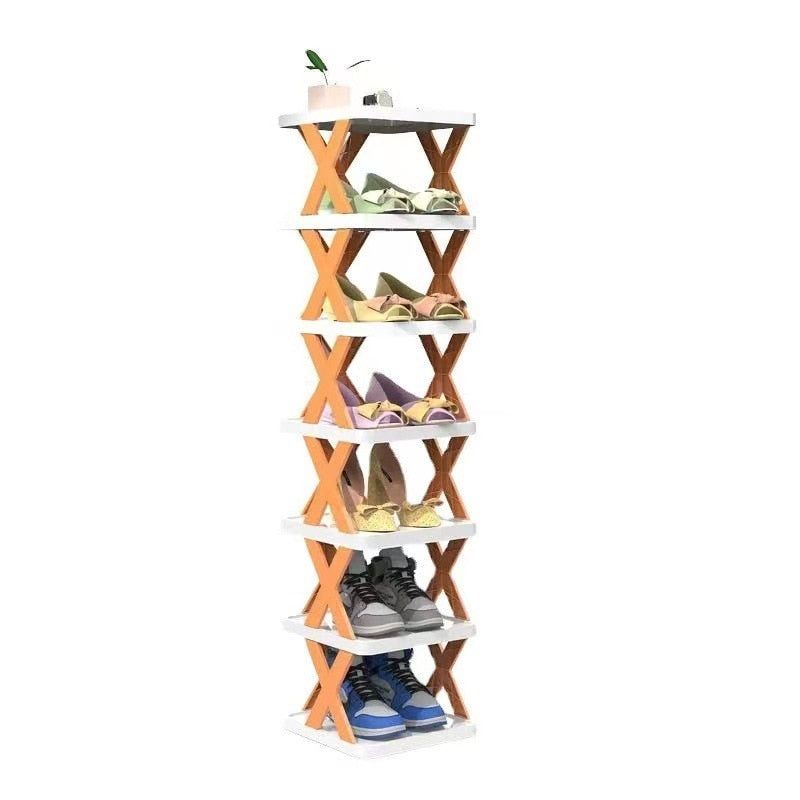 Multi Layer Folding Shoes Storage Organizer