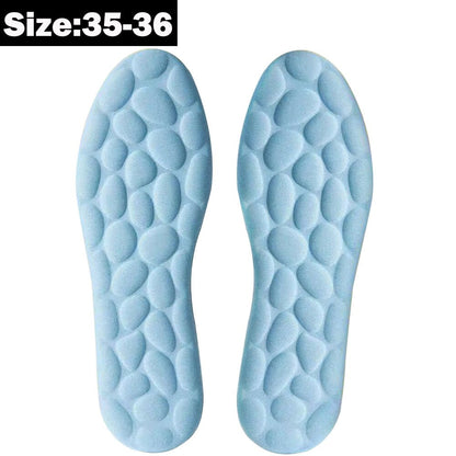 5D Massage Memory Foam Insoles for Shoes Breathable Cushion