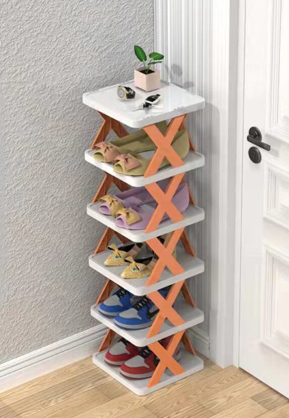 Multi Layer Folding Shoes Storage Organizer