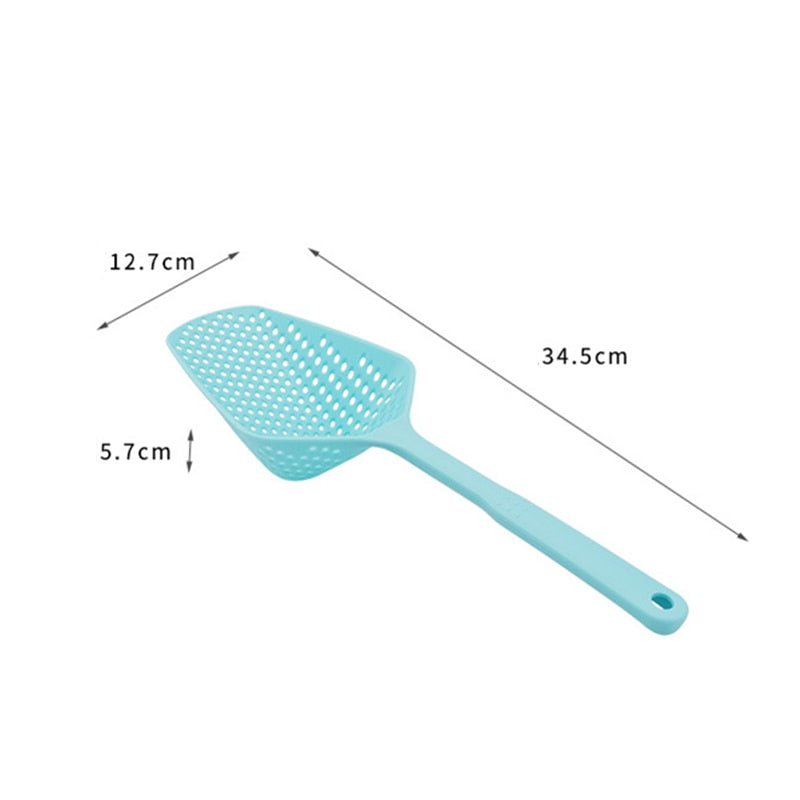 No-stick Drain Colanders Shovel Strainers