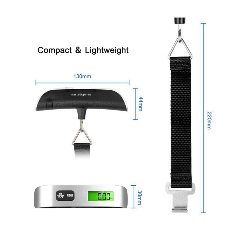 Portable Scale Digital LCD Display 110lb/50kg Electronic scale