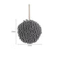 Kitchen Bathroom Hand Towel Ball with Hanging Loops