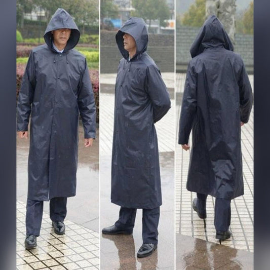 Adult Unisex Raincoat Waterproof Hooded  Jacket