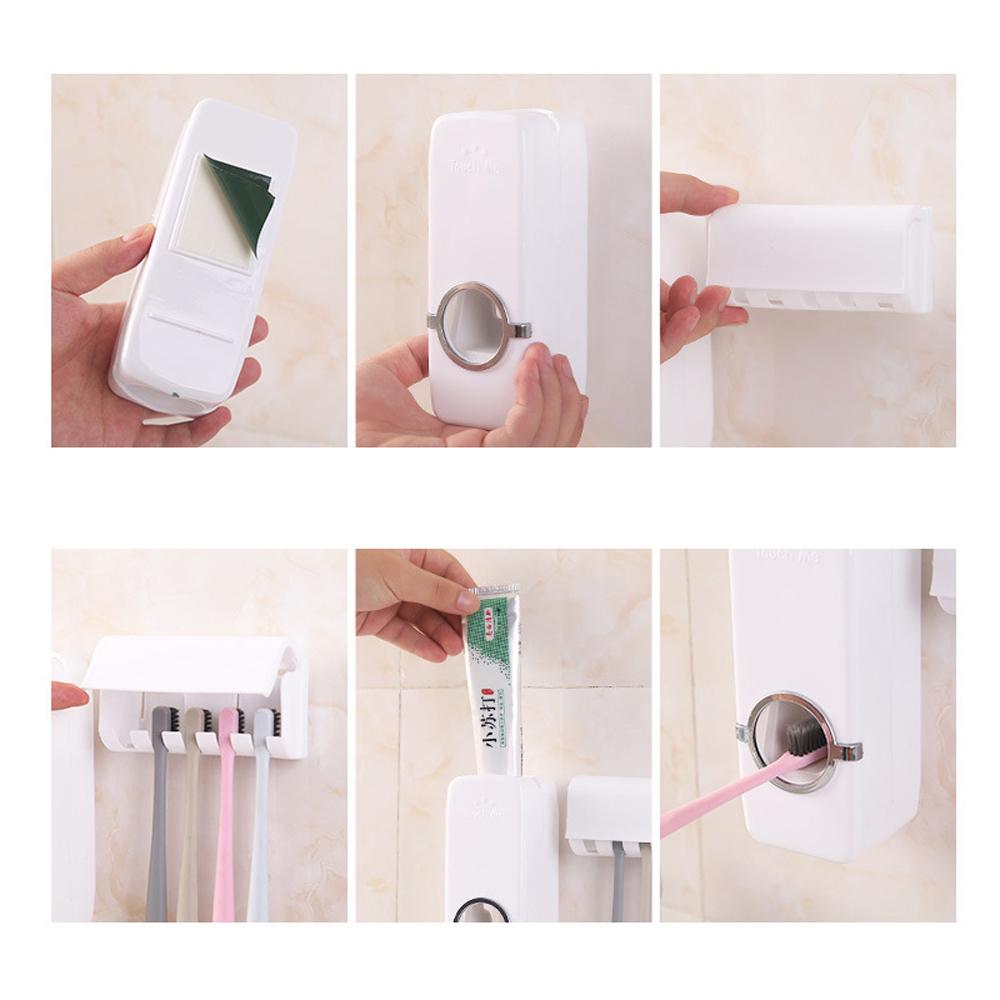 Automatic Toothpaste Dispenser & Holder