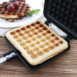 Stove Top Iron Waffle Maker,Deep Fill Non-Stick