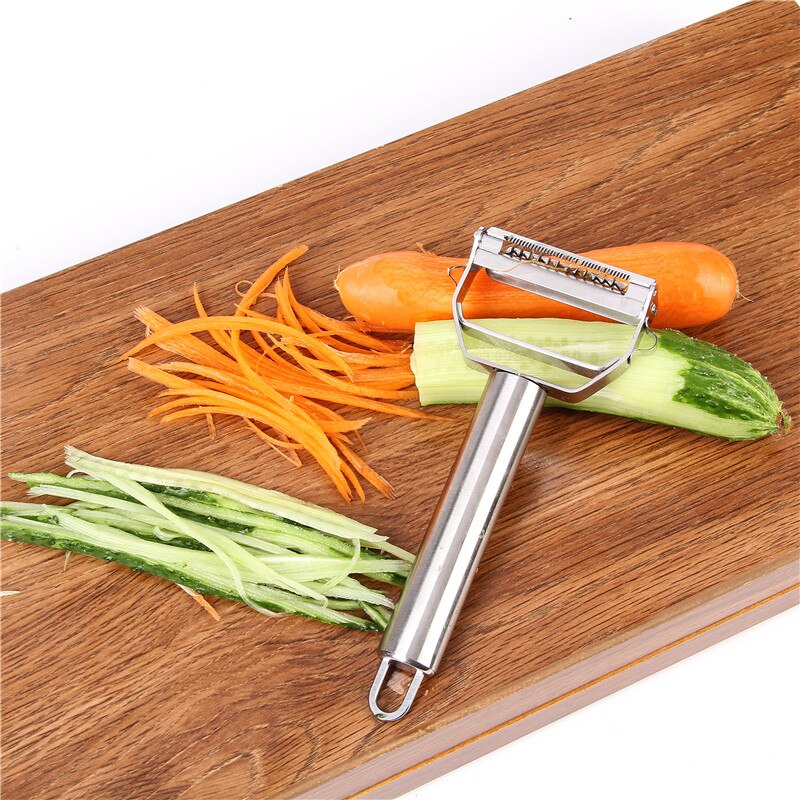 2 in 1 Steel Vegetable Peeler